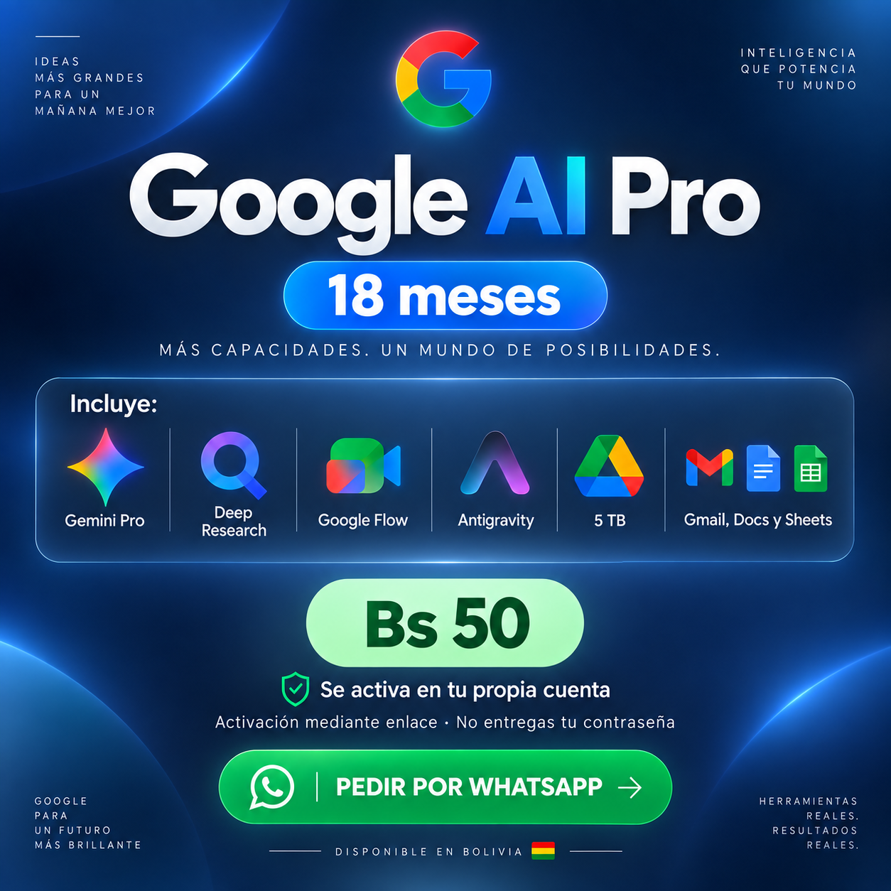 VENDO GEMINI 18 MESES